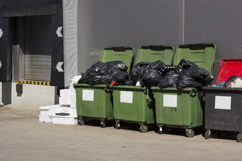 Recycling process at Commercial Waste Borehamwood